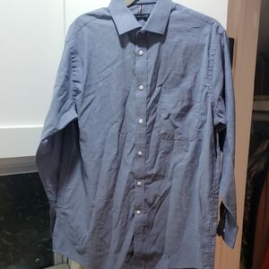 LIMITED TIME Tommy Hilfiger Men's Blue Button-Up Shirt
